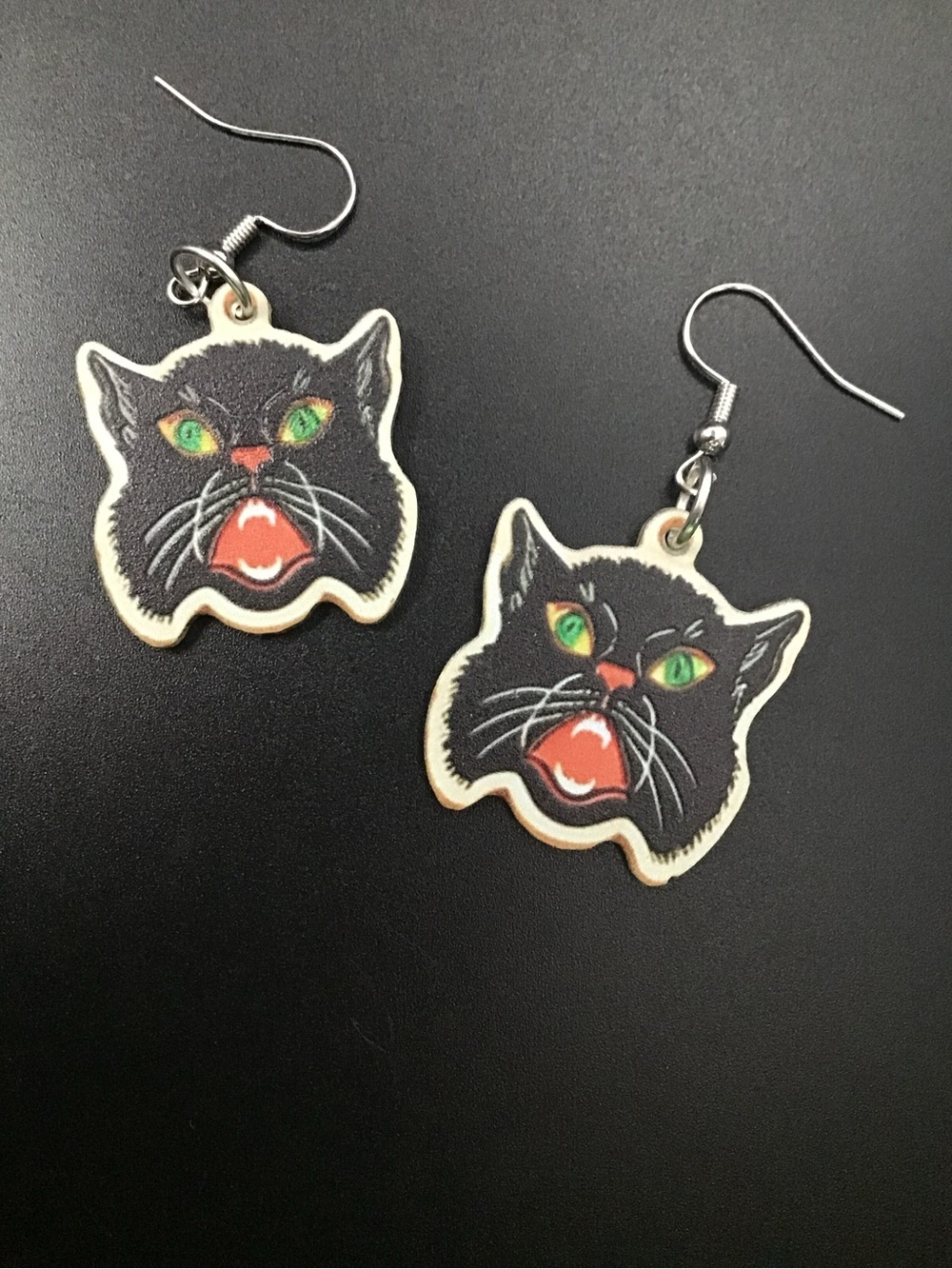 Cat Face 13 Earrings